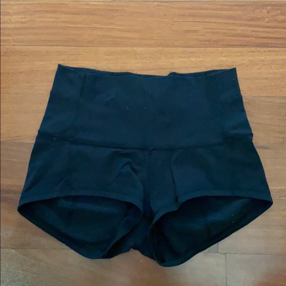 Lululemon Spandex Shorts High Rise - size 4